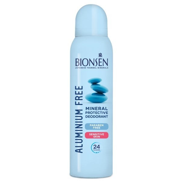 bionsen deodorant spray fara aluminiu mineral protective 150 ml