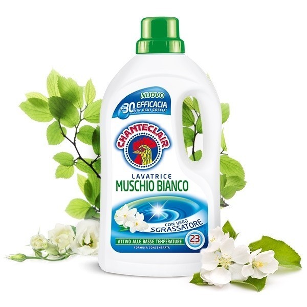 chanteclair detergent lichid rufe mosc alb 1150 ml