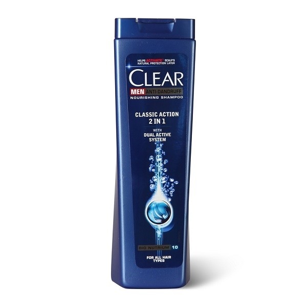 clear sampon classic action 2 in 1 250 ml