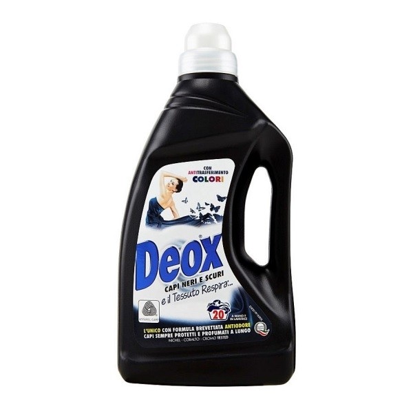 deox detergent lichid pentru haine negre 1l