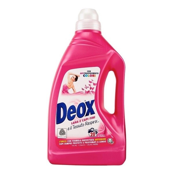 deox detergent lichid pentru lana si tesaturi fine 1l
