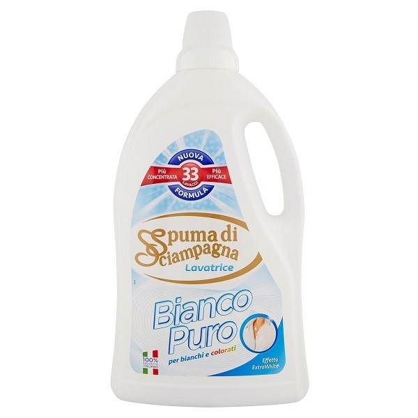 spuma di sciampagna detergent lichid de rufe bianco puro rezerva 33 spalari 1815 ml